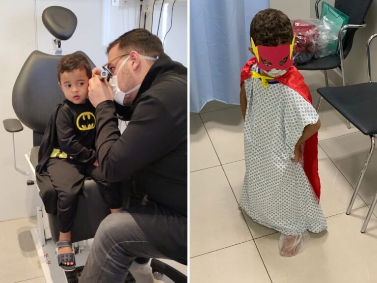 My young patients fly into surgery dressed as superheroes. Surgery became a lot less scary for them.
