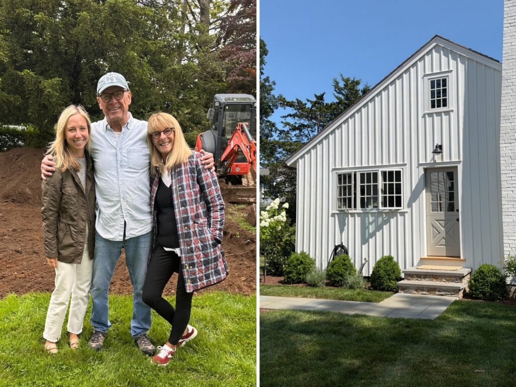 A woman built her parents a 725-square-foot cottage in her backyard so they could be closer to their grandchildren