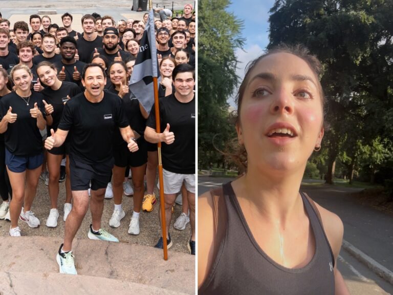 Blackstone's Jon Gray goes jogging and goes viral. I took a run with him.