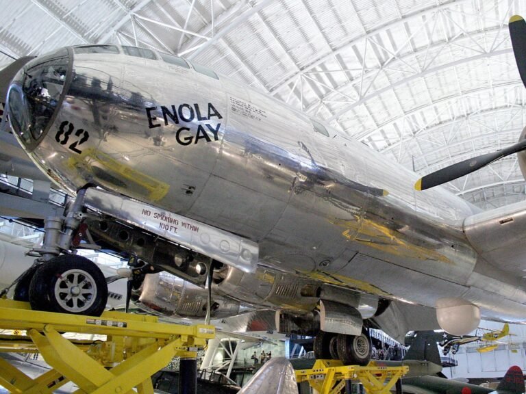 Enola Gay dropped the atomic bomb on Hiroshima in World War II. Here's where the plane is now.