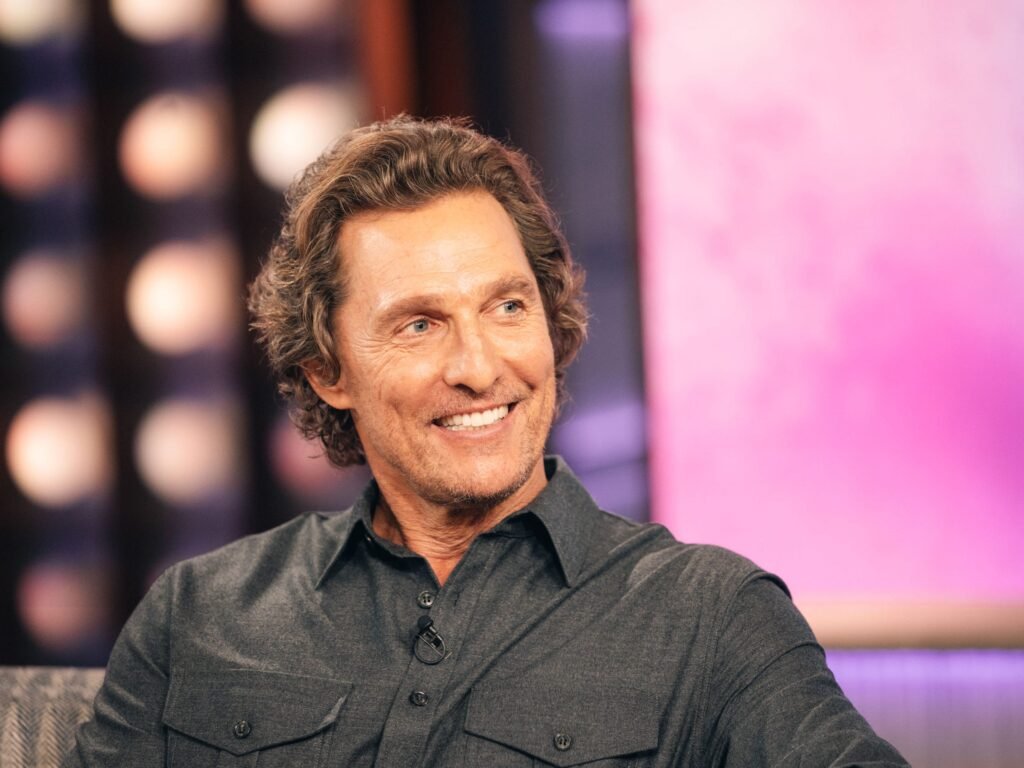 Matthew McConaughey says being ‘less of a dad’ gets his teenagers to open up