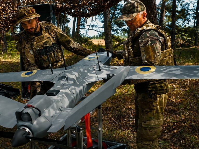 We followed a drone from UK factory to Ukraine front line