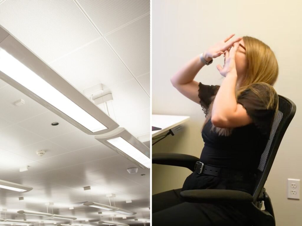 Coworkers are divided about the office's 'Big Light'