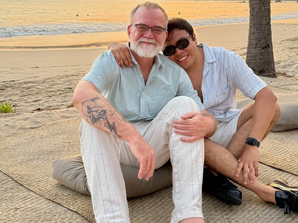 I'm 53, and my partner is 29. My recent health crisis brought our age gap to the forefront.
