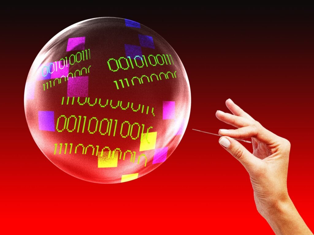 I was there for the dot-com burst. Here's how the AI bubble will pop.