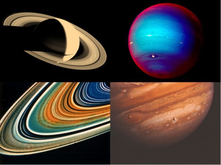 NASA's Voyager probes have traveled through space for nearly 50 years. See the remarkable photos from their journeys.
