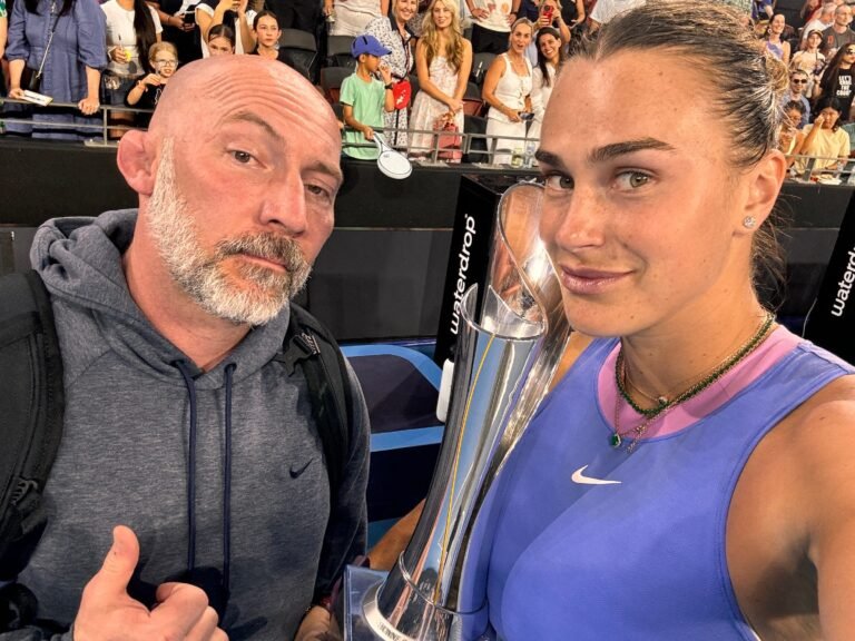 I was homeless as a teen. The survival skills I learned now help me coach Aryna Sabalenka.