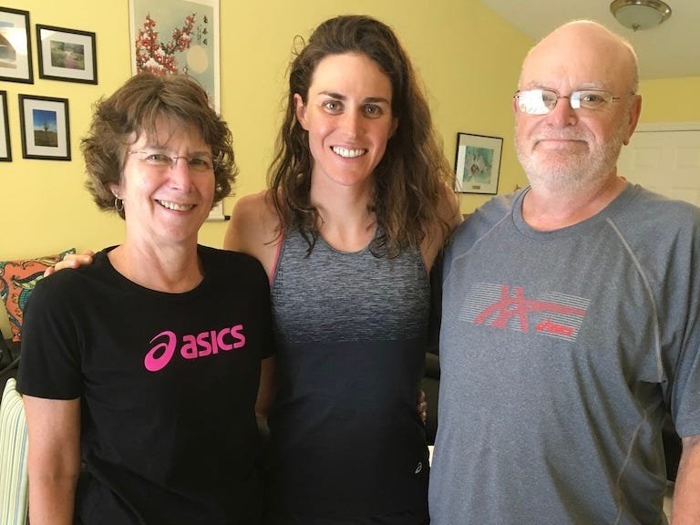 I didn't raise my daughter to become an Olympic champion, but she did. I raised her to handle failure.