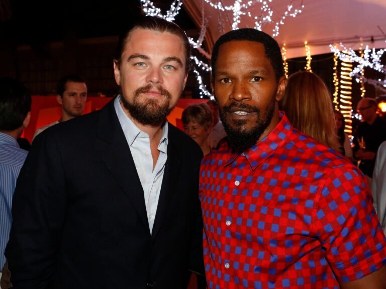 Jamie Foxx says he felt intimidated by Leonardo DiCaprio on 'Django Unchained,' so he secretly added 4 inches to his boots