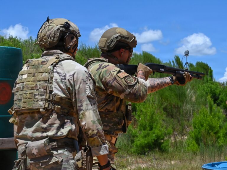 The US Air Force is working on its drone defenses, starting with AI and ending with shotguns