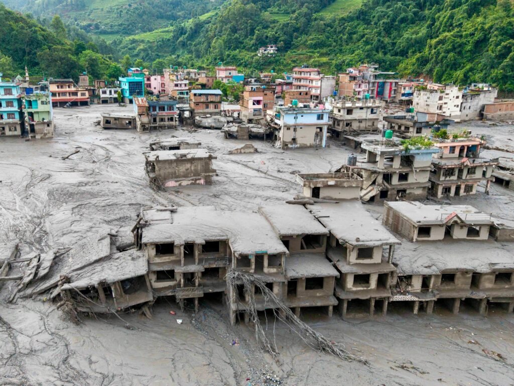 540 foreign tourists from more than 30 countries are missing in Nepal's flash floods