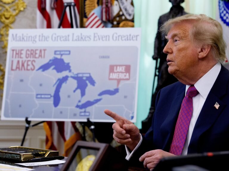 All the places the Trump administration has renamed in his second presidency, from the Gulf of Mexico to Lake Ontario