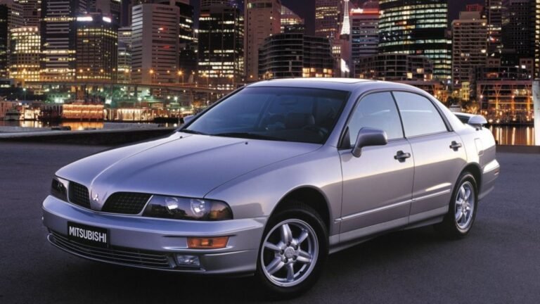 Remember When Mitsubishi Built a Lexus Rival? It Was A Total Disaster