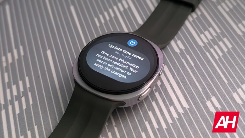 A Galaxy Watch timezone update is causing power issues, but there's an easy fix