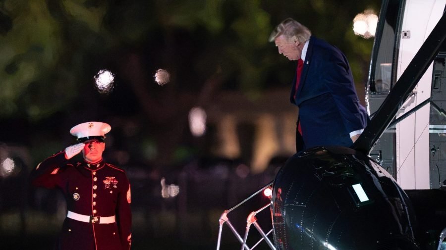 Trump never in 'harm's way' during Marine One incident: White House
