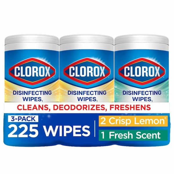 Clorox Disinfecting Wipes 225-Count only $9.72 shipped!