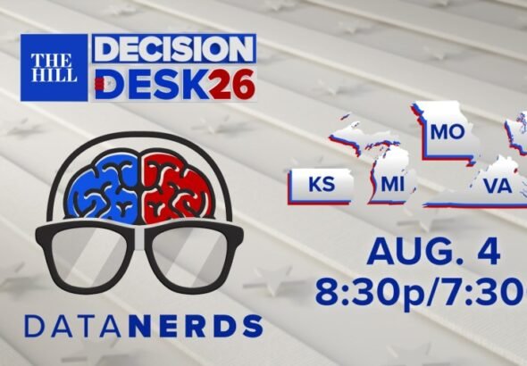 Watch live: DDHQ, The Hill track primaries in Michigan, Virginia, Kansas, Missouri and Washington