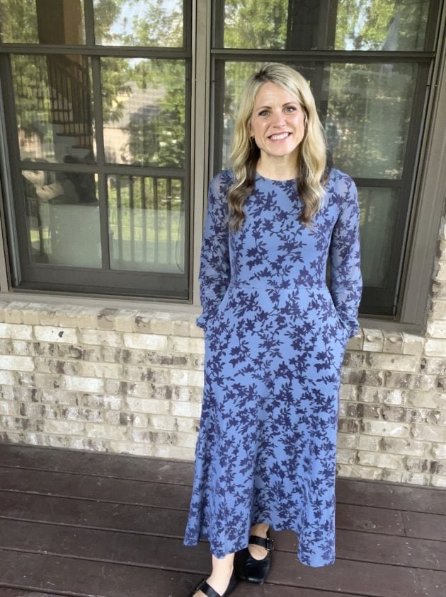 Women’s Fall Floral Maxi Dress only $16.79!