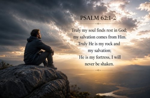 My Soul Finds Rest in God – Psalm 62:1-2
