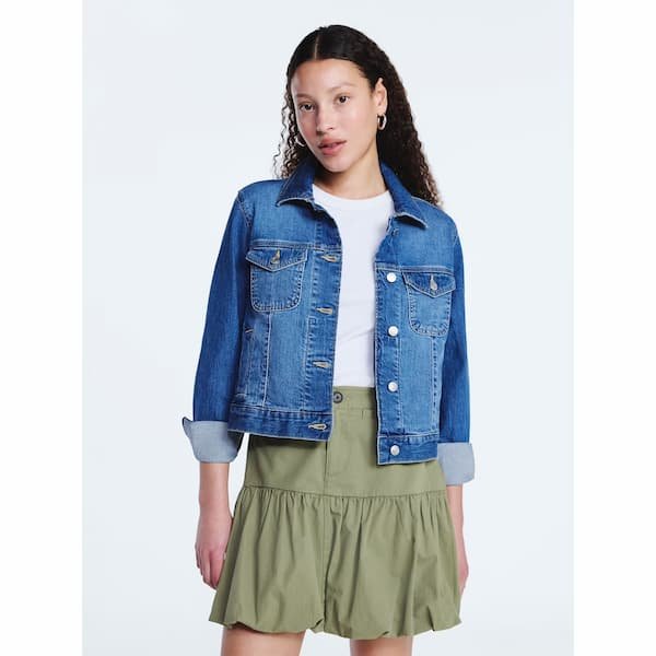 Free Assembly Women’s Denim Jacket as low as $10.24 at Walmart!
