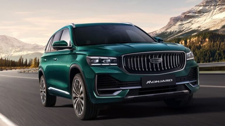 Geely Monjaro SUV - pictures