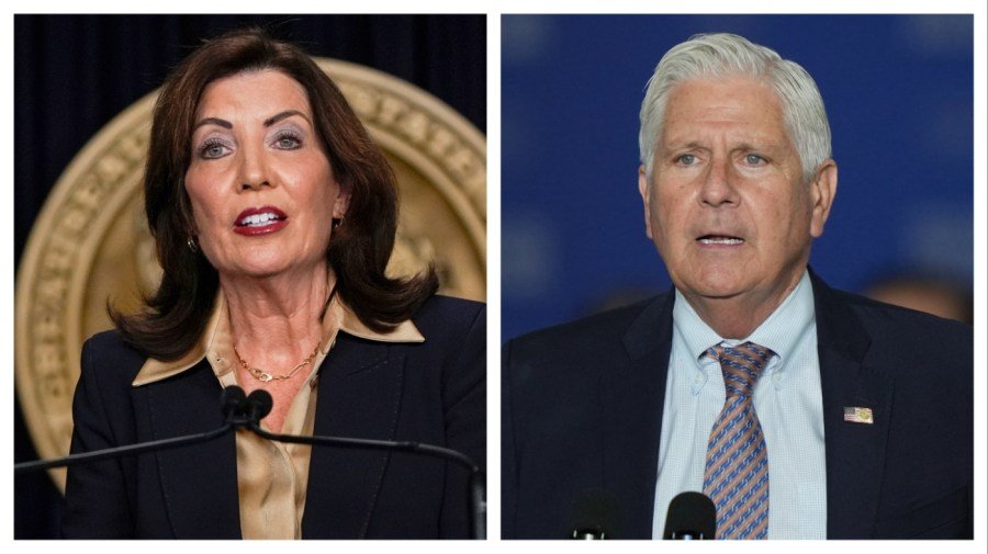 Hochul holds 10-point lead over Blakeman in new survey