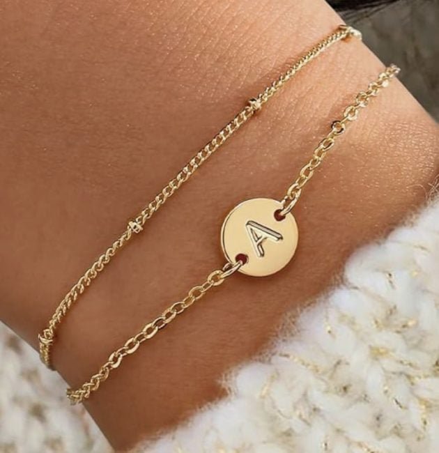 Initial Gold Bracelet only $3.99!