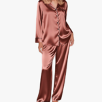 Women’s Silk Pajama Set just $11.99!