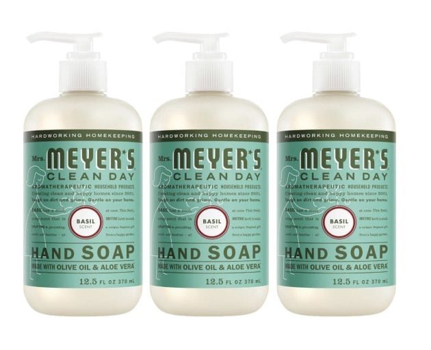 Mrs. Meyer’s Clean Day Liquid Hand Soap (3 pack) only $9 shipped, plus more