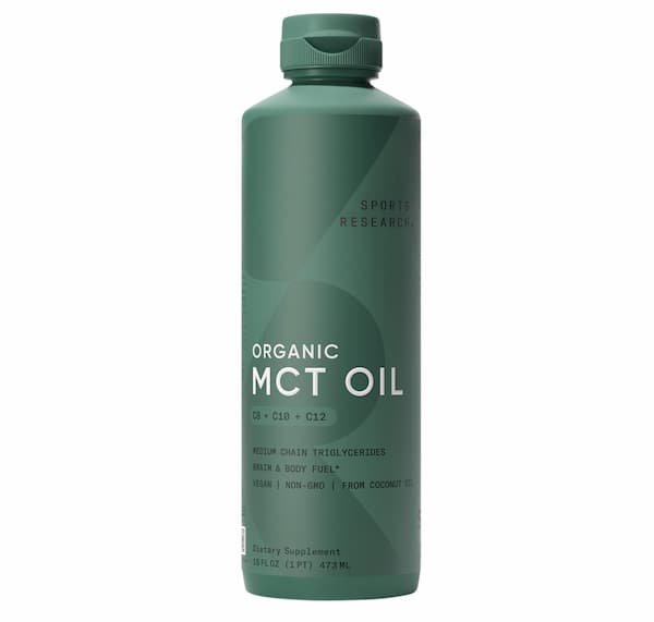 Sports Research Organic Coconut MCT Oil 16oz only $10.23 shipped!