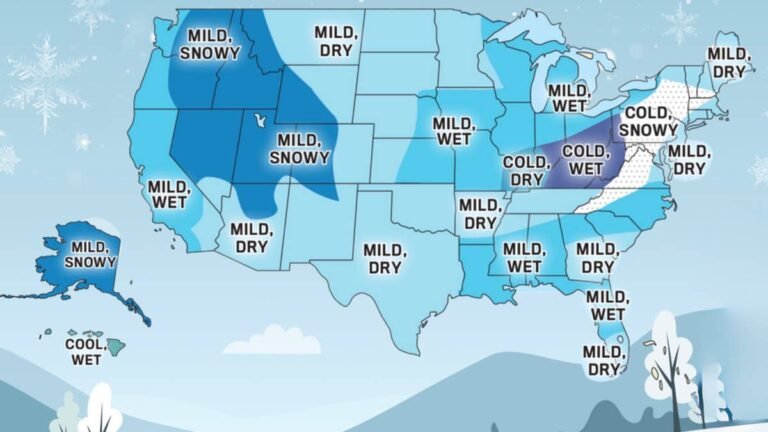 New Map Shows Big Snow Coming to 4 Regions of America This Winter