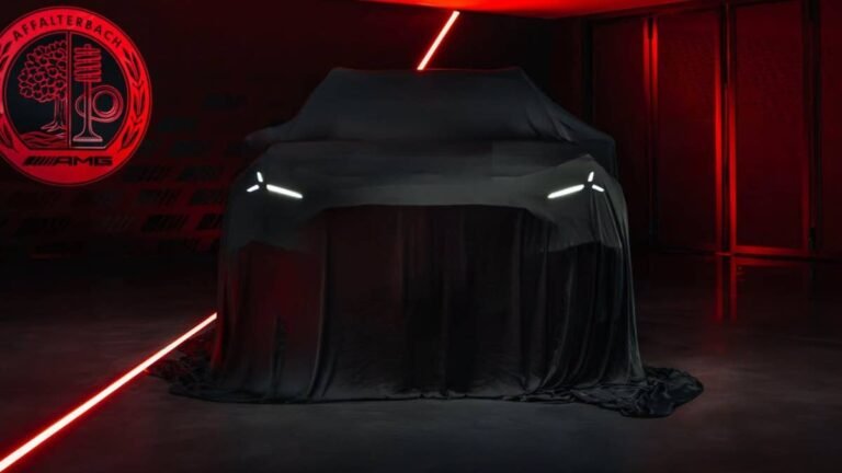 Mercedes-AMG Teases a Mystery SUV That Looks Like a GT on Stilts