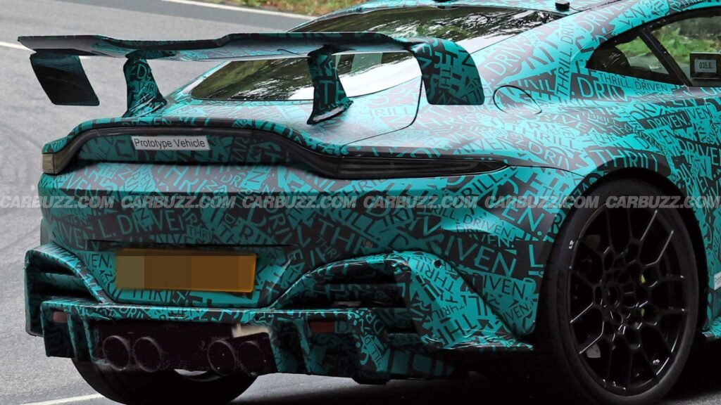 Aston Martin's Hotter Vantage Looks Ready To Tear Up The Porsche 911