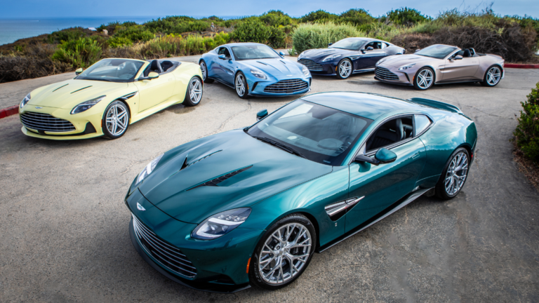 Aston Martin Is Selling Nostalgia One Paint Color At A Time
