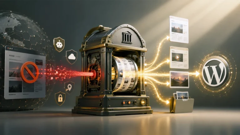 Bypassing anti-scraping protections using the Wayback Machine