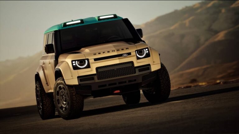 Defender Dakar Revealed as the Hardcore Factory Defender V8 You’ll Actually Be Able to Buy