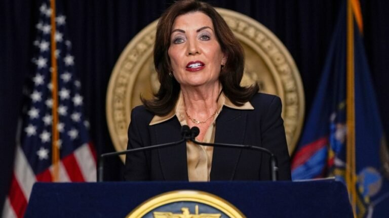 Hochul: New York won't follow Trump's 'Lake America' renaming