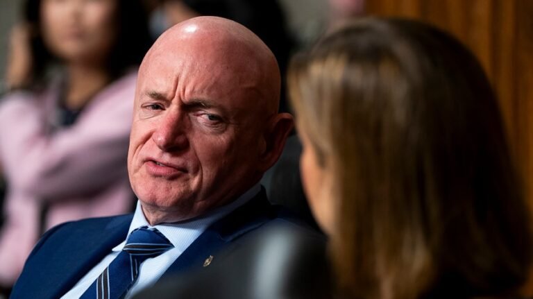 Mark Kelly takes on Trump over USS Abraham Lincoln, boosts Dems