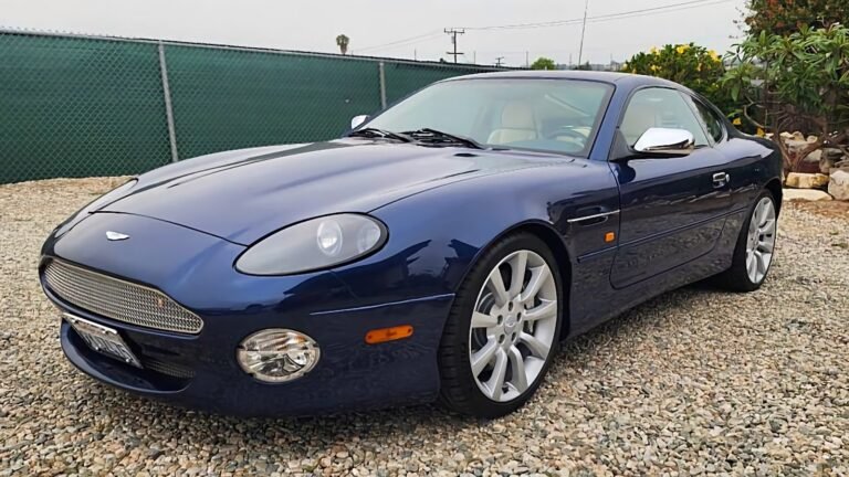 At $38,500, Is This 2003 Aston Martin DB7 Vantage Something To Celebrate?