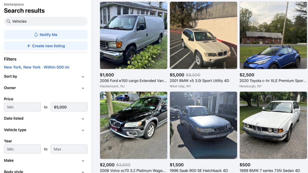 What Car Would You Buy For $5,000 Right Now?