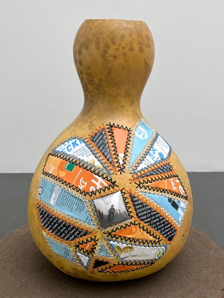 Milk Cartons and Bottle Gourds Form Sipho Mabona’s Tribute to His Late Father