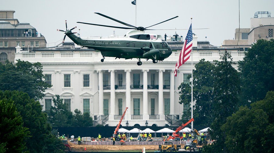NTSB: Temporary Ellipse site factored into Marine One incident