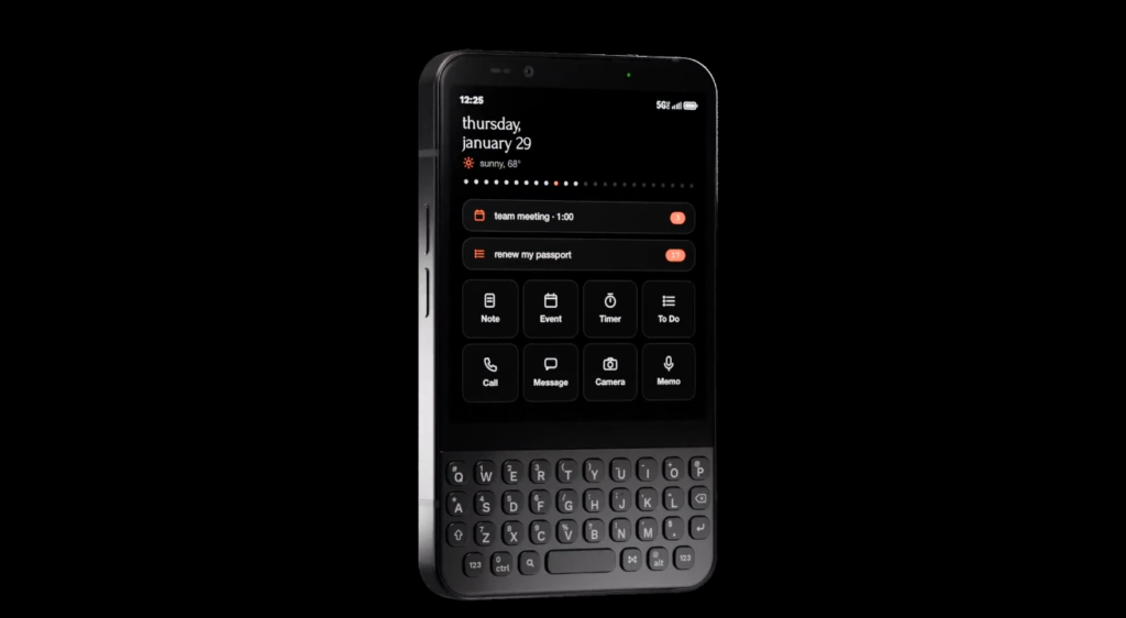Minimal Phone 2 Design Ditches Its E-Reader Look for Something More BlackBerry