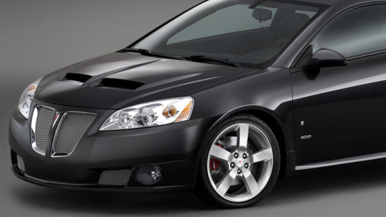 Why Pontiac Stuffed A 250-HP V6 Power Into A Boring Front-Wheel Drive Commuter Car