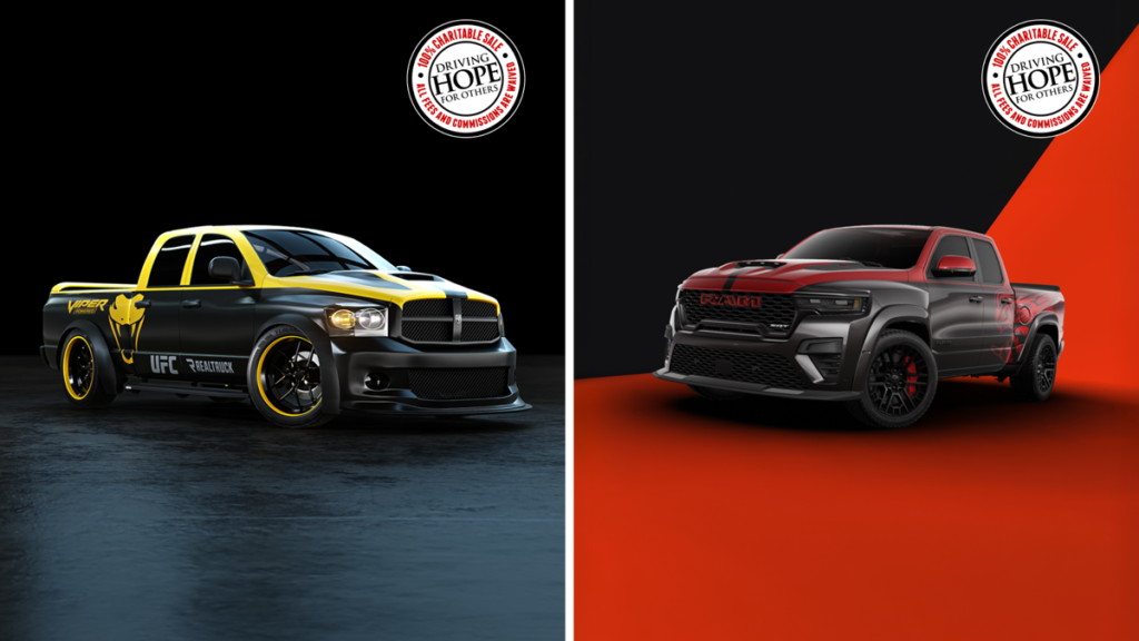 This 900+ HP 2027 Ram 1500 Rumble Bee SRT Is Being Auctioned For Charity With A Viper-Powered SRT-10