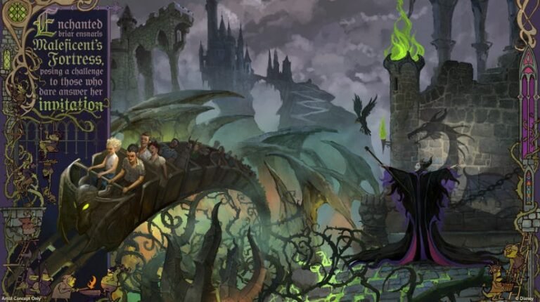 Magic Kingdom’s Villains Land Will Have Two New Attractions, Including A Maleficent Coaster