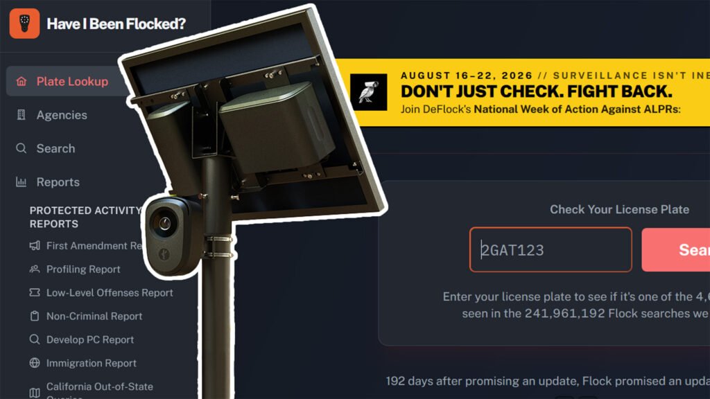Free Tool Tells You If Someone Ran Your Plate Through Flock, With One Big Catch