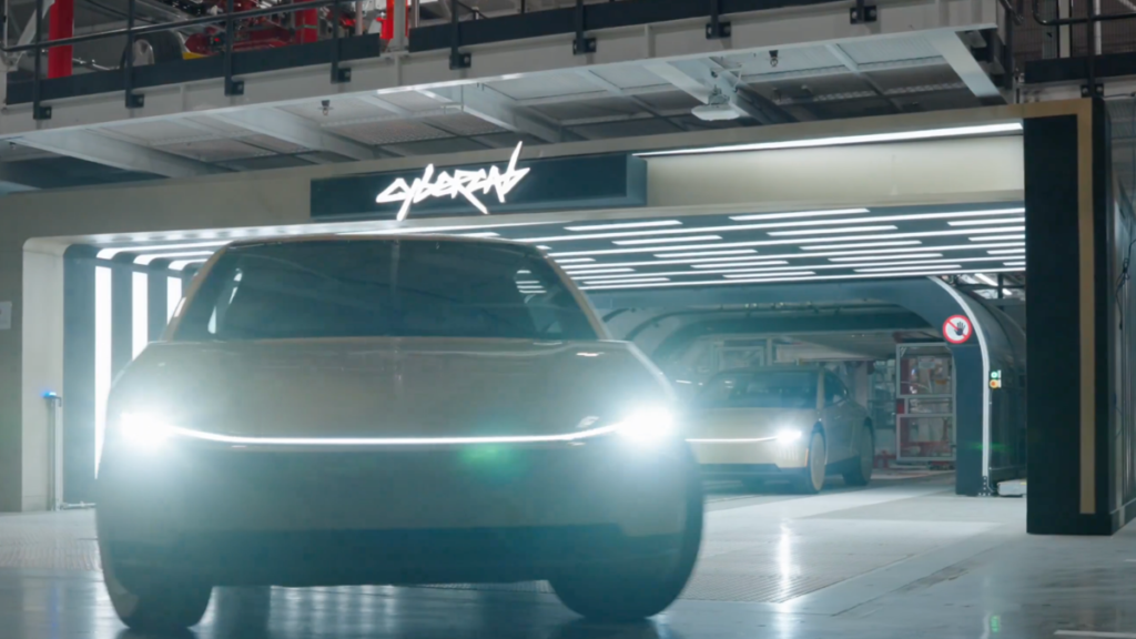 Tesla Is Testing a Cybercab With SpaceX Starlink Built Right In