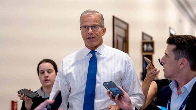Thune, Schumer wrestle over deal to fund government, start August recess