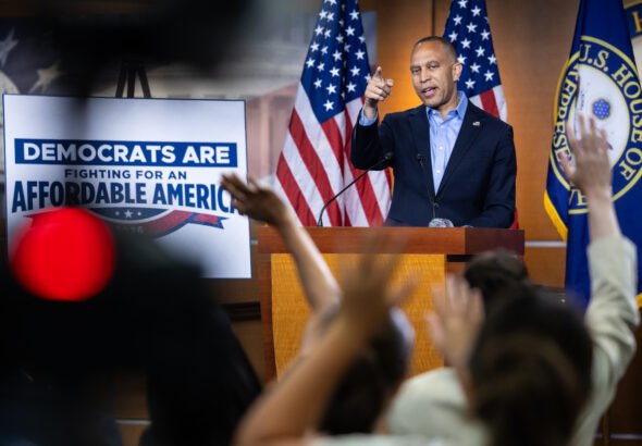Hakeem Jeffries blasts Republicans over ‘unfettered’ data center growth